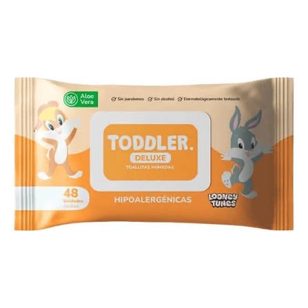 Producto - Toallitas toddler aloe vera x48 con tapa
