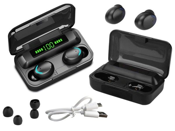 Producto - Auriculares Bluetooth FUXO F9 / Power Bank