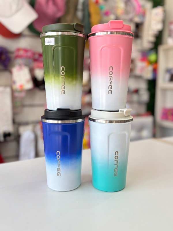 Producto - Vaso térmico Bicolor (acero inoxidable)