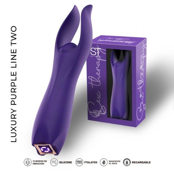 Producto - Vibrador LUXURY PURPLE LINE TWO