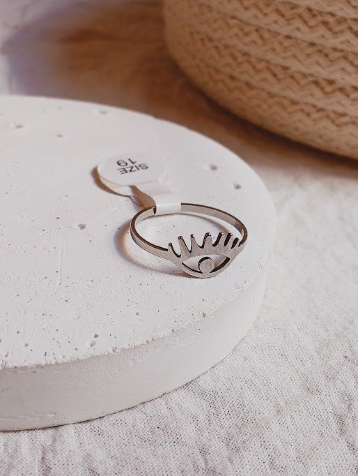 Producto - Anillo ojito protector - Acero quirúrgico