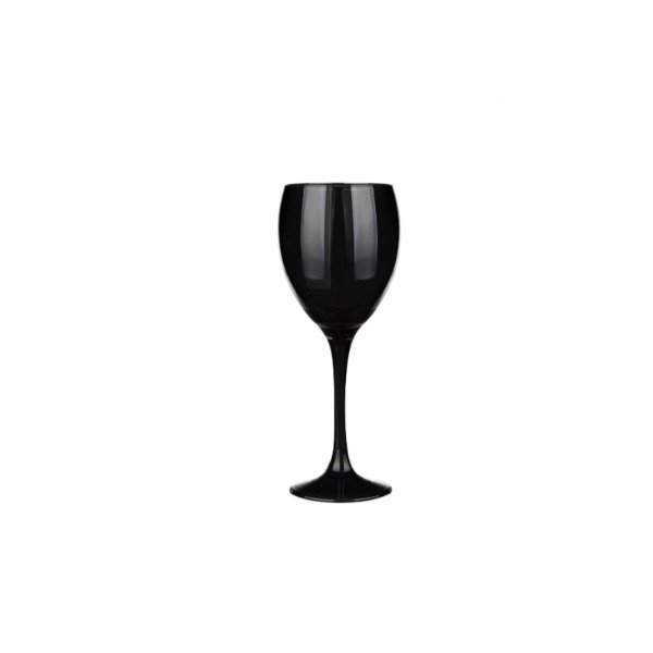 Producto - Copa Vino Negra x6 18,5 Cm