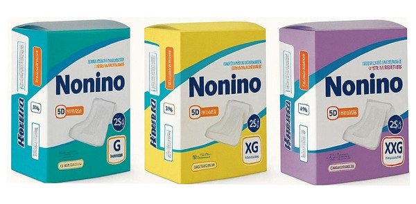 Producto - Pañales Rectos para Adulto Nonino - 50 Unidades
