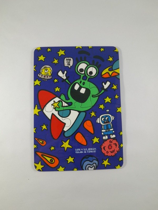 Producto - "LUPA Y SUS AMIGOS VIAJAN AL ESPACIO"