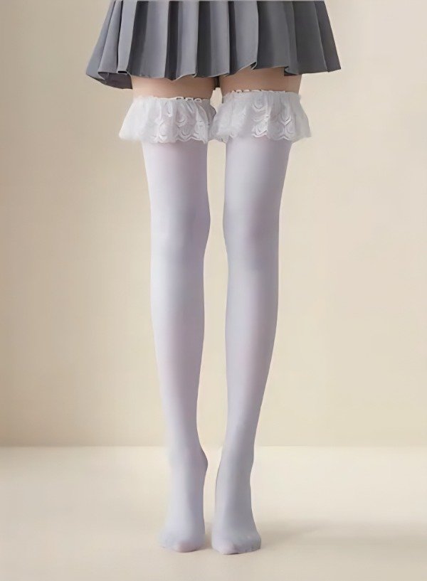 Producto - Bucaneras Coquette Blanco y negro - 1