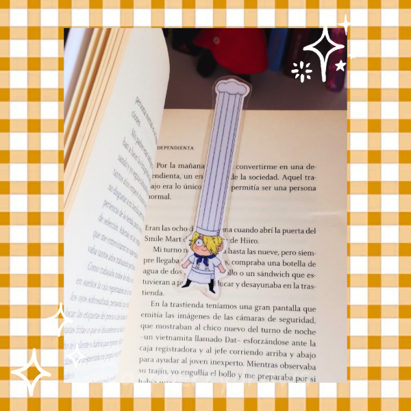 Producto - Marcalibros - Sanji cocinerito