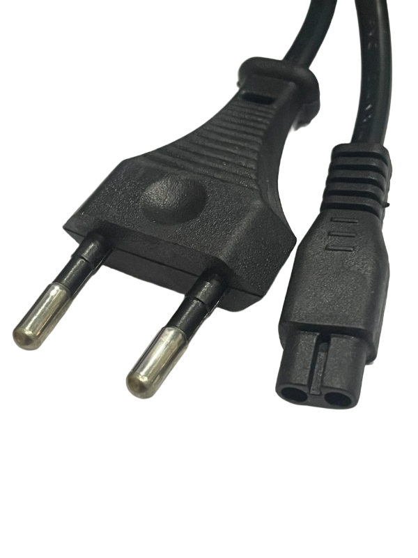 Producto - Cable de Carga AC Mini 8 / Infinito  para  Picana Linterna Afeitadora 70cm