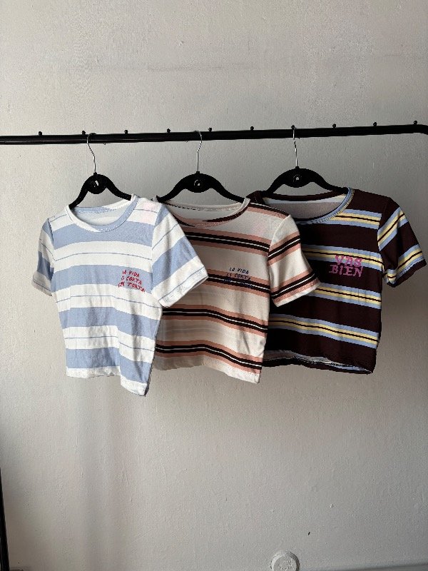 Producto - Crop top rayas