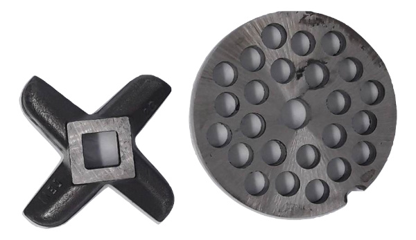 Producto - Disco y cuchilla Devi Afilable N 22 10 mm