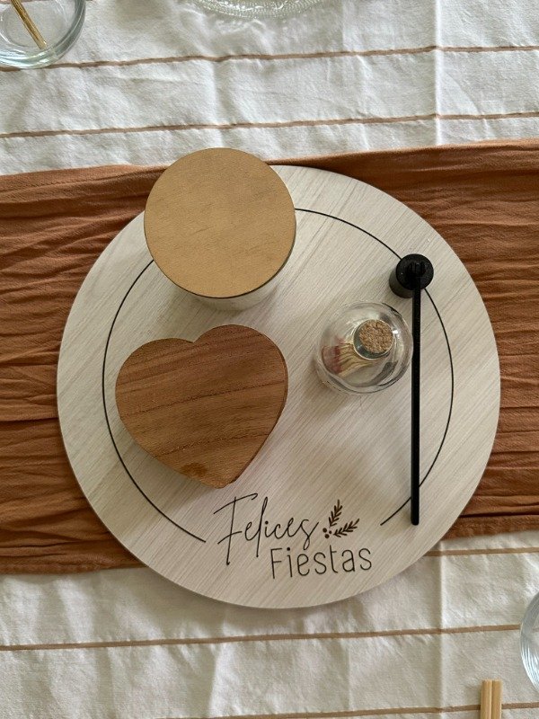 Producto - BANDEJA FELICES FIESTAS