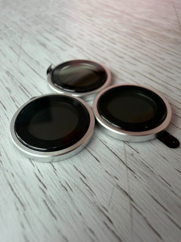 Producto - Vidrios templados para camaras premium metalizados plateados