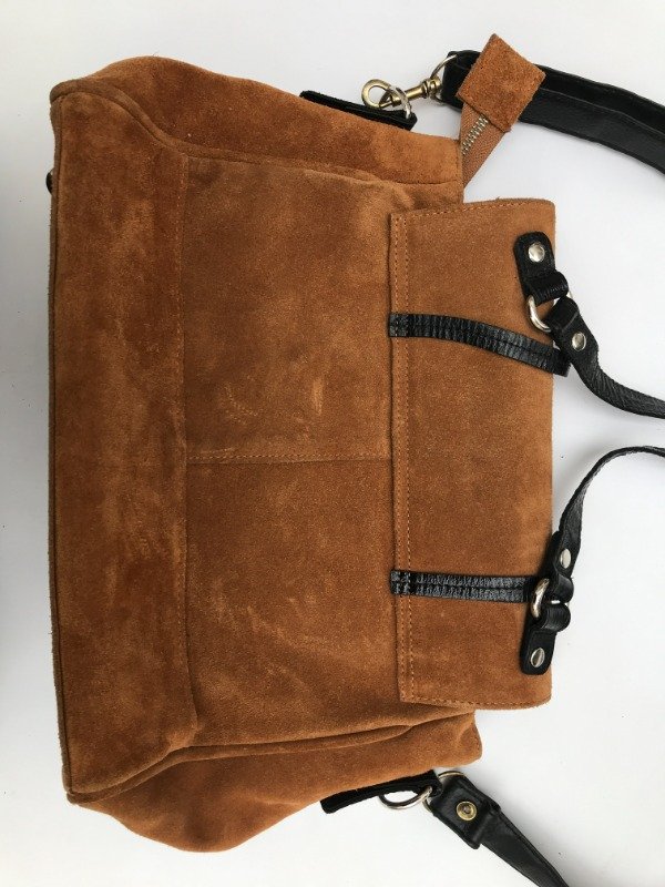 Producto - Leather bag Cuero gamuzado - 5