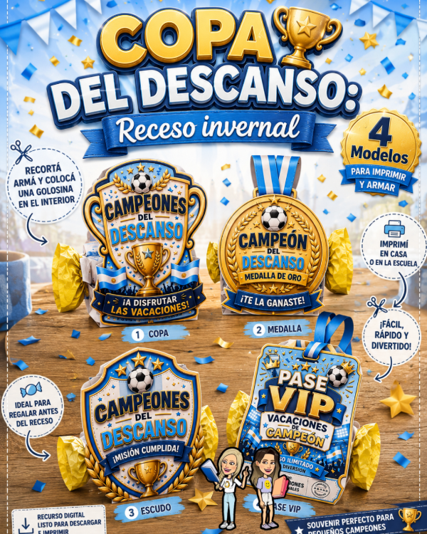 Producto - COPA DEL DESCANSO. RECESO INVERNAL