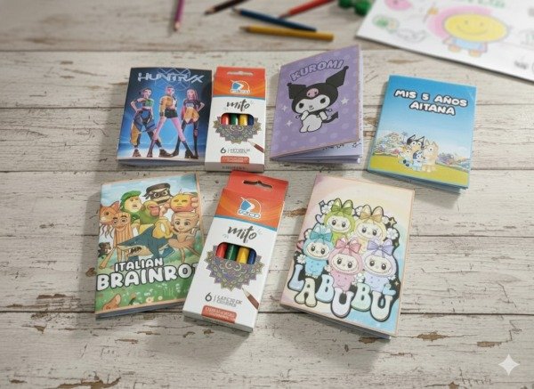 Producto - Mini libros para colorear
