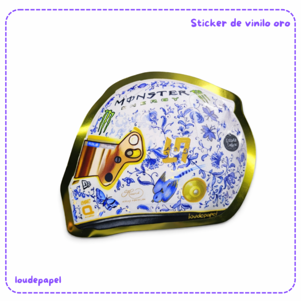 Producto - Casco Lando Norris - Hungría 2024 - Sticker de Vinilo