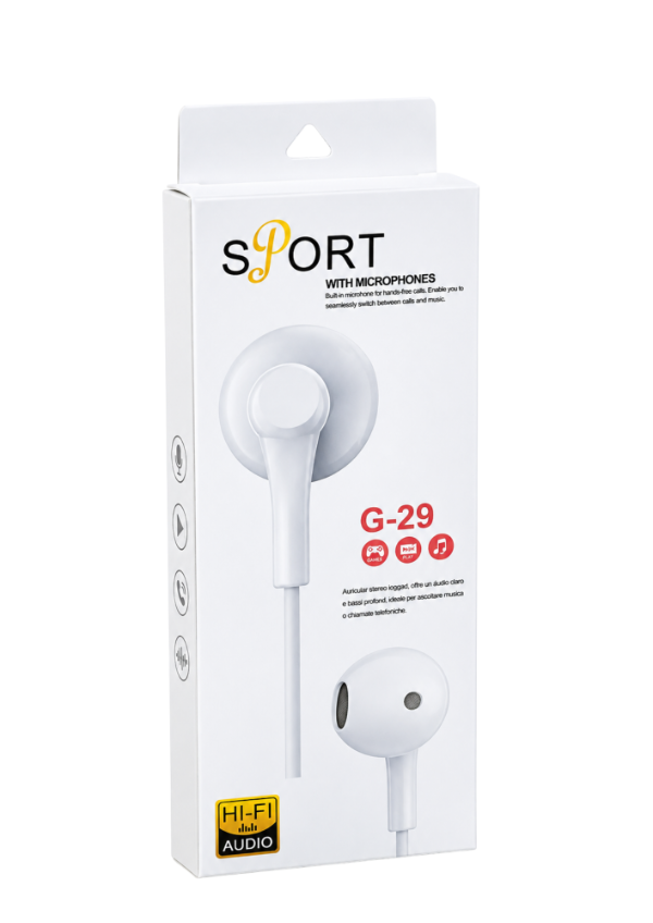 Producto - AURICULAR SPORT G-29 #6971413554272