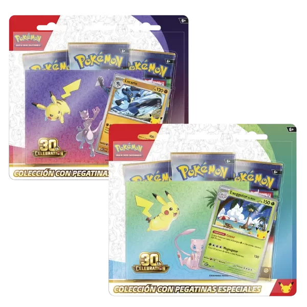 Producto - Pokemon TCG Sticker Collection 30th Celebration (ESPAÑOL)