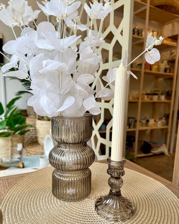 Producto - FLORERO DE VIDRIO 18cm