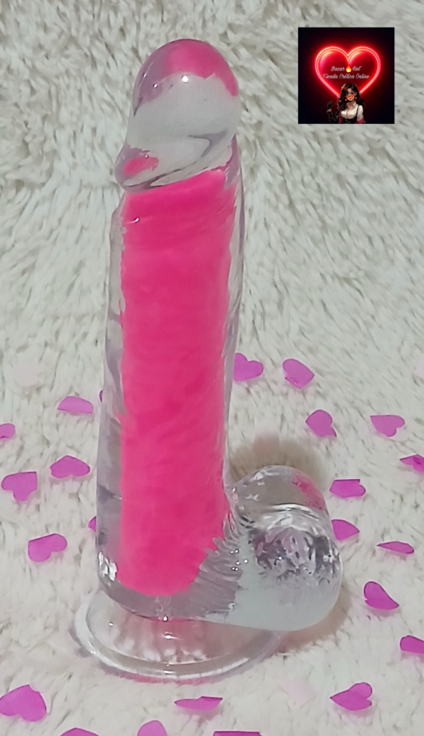 Producto - Dildo Neonflux Pink Brilla en la Oscuridad