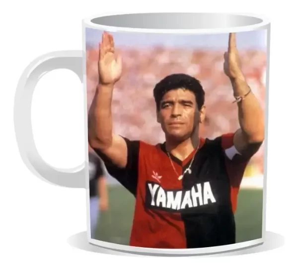 Producto - Taza ceramica Diego Maradona  Nob Club Atlético Newell's Old Boys NOB