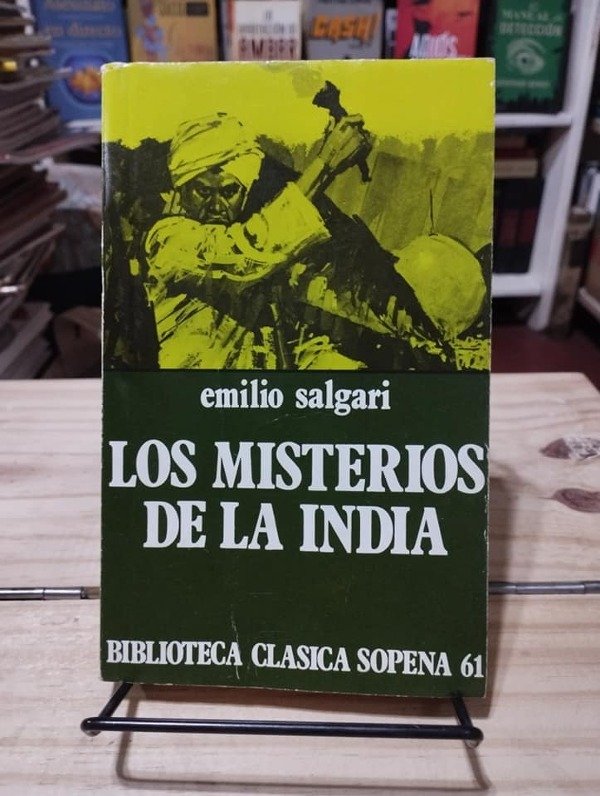 Producto - LOS MISTERIOS DE LA INDIA - Emilio Salgari