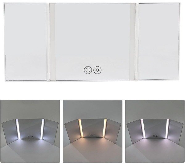 Producto - OT834 ESPEJO TRIPLE CON  LUZ