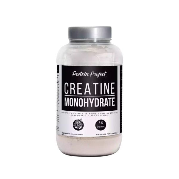 Producto - CREATINE MONOHYDRATE 200 GRS. - PROTEIN PROJECT