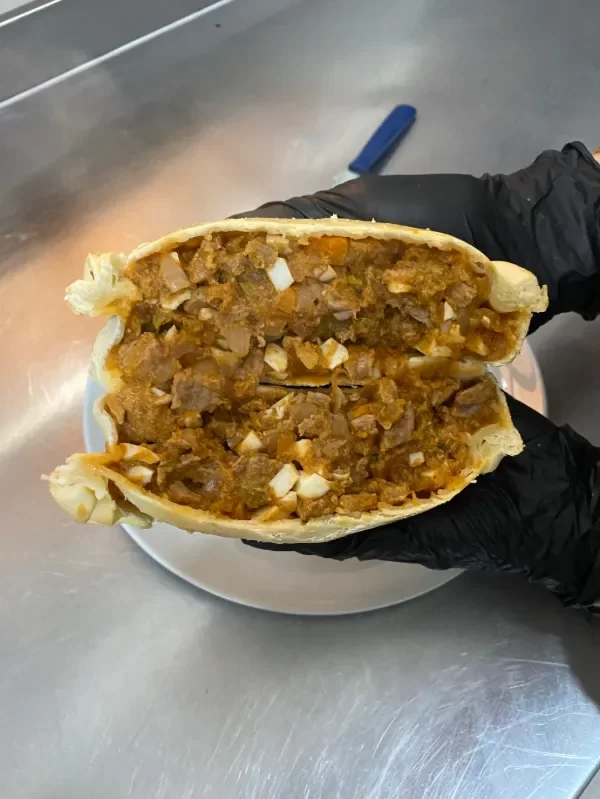 Producto - Tarta de carne cortada a cuchillo