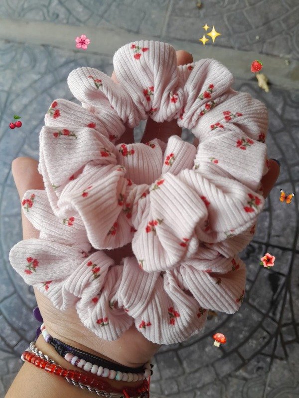 Producto - Scrunchie floral