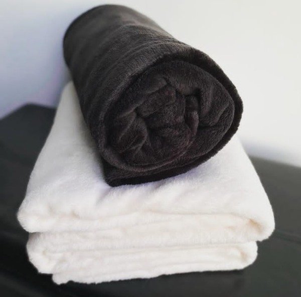 Producto - Manta Polar Soft Negra
