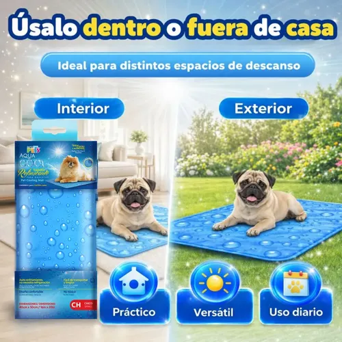 Producto - MANTA REDONDA CON GEL REFRIGERANTE PARA MASCOTAS - 1