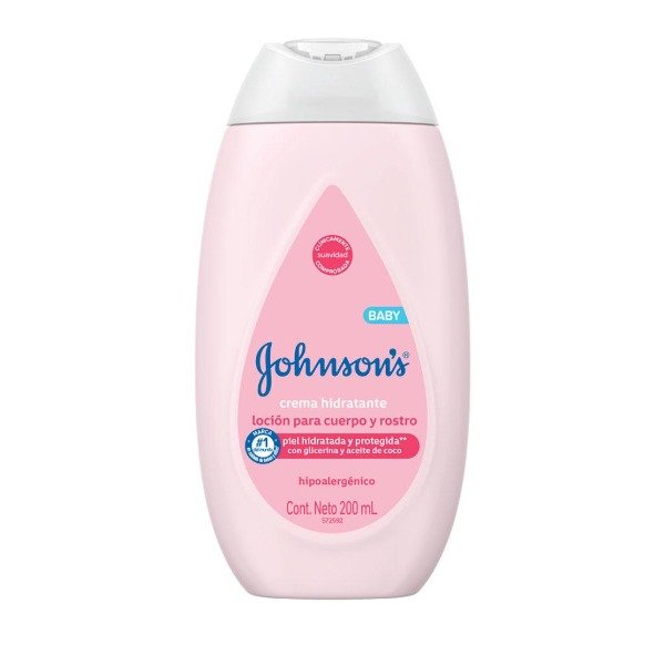 Producto - Crema hidratante cuerpo y rostro Johnsons Baby