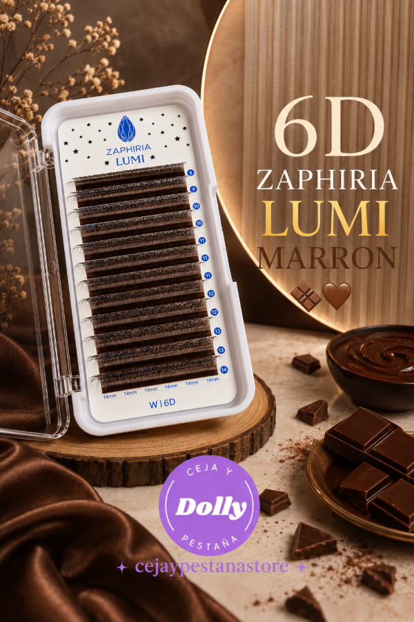 Producto - ZAPHIRIA LUMI MARRON 6D MIX 0.07
