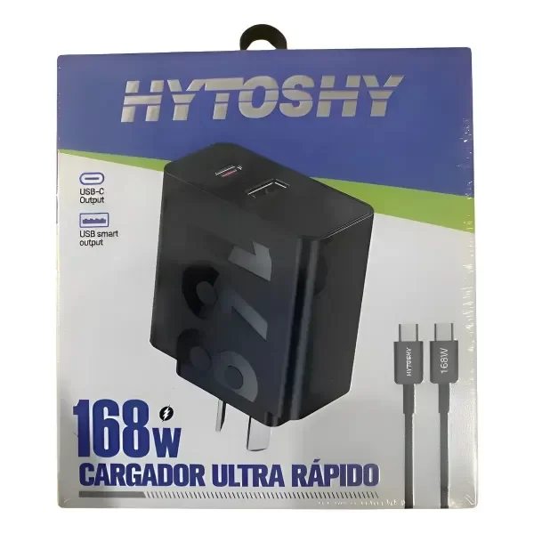 Producto - Carador Hytoshy 165W con cable C a C - 1
