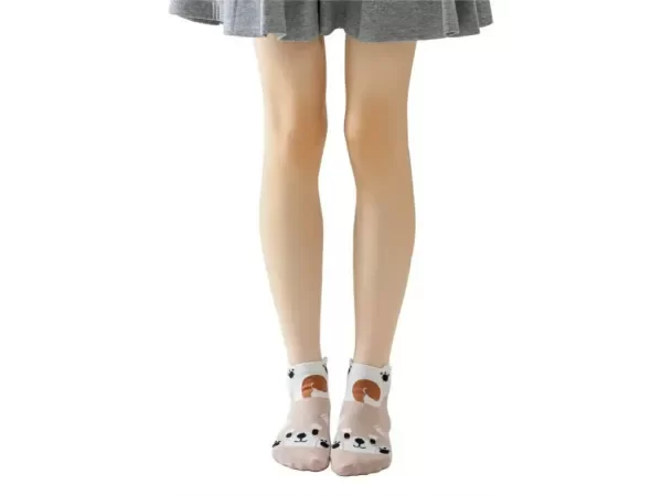 Producto - 3351 - Soquetes Dama Animalitos x Docena - 1
