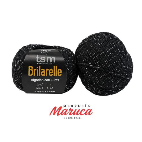 Producto - Hilo de Algodón con Lúrex TSM Brilarelle (Ovillo 50g) - 10