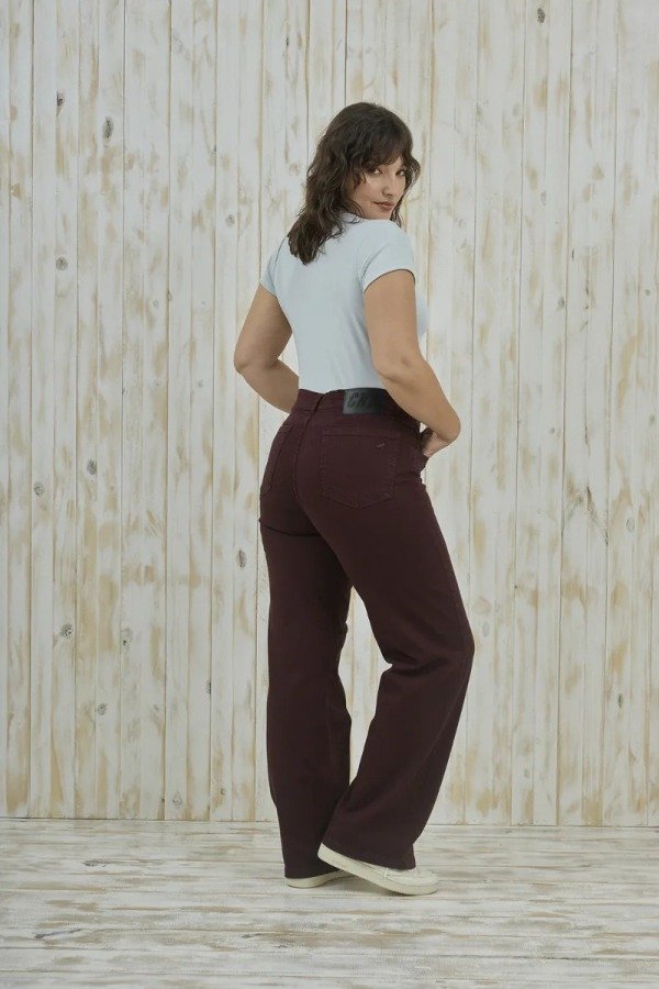 Producto - Jean WIDELEG CENITHO bordo - elastizado - 1