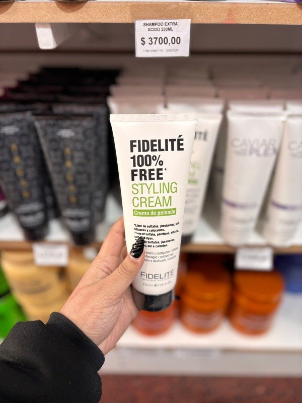 Producto - Crema de peinar Free 230ml Fidelite