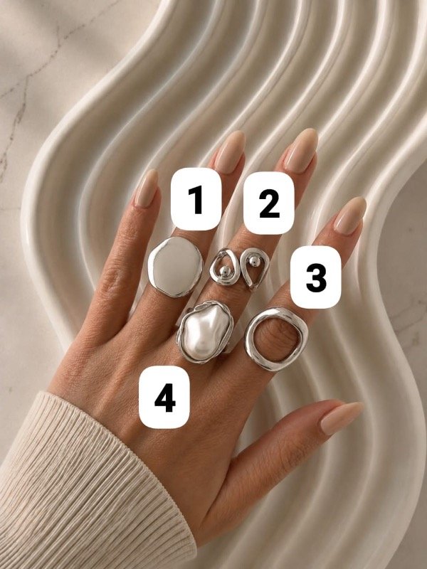 Producto - ANILLO PLATEADO 1653 - 1