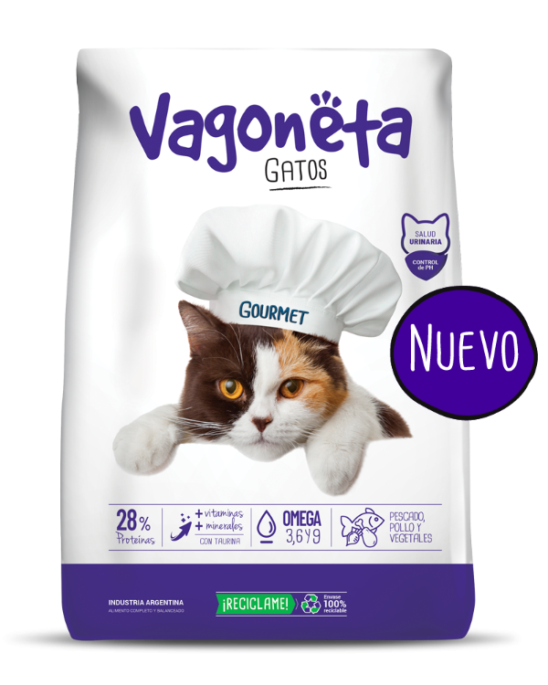 Producto - Vagoneta gato adulto sabor gourmet