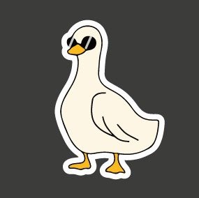 Producto - Pato, con anteojos 21