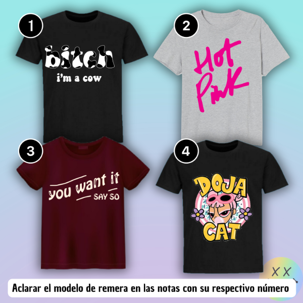 Producto - Remeras Doja Cat #1