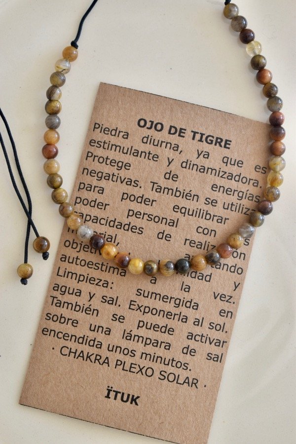 Producto - Collar Bali - Ojo de tigre