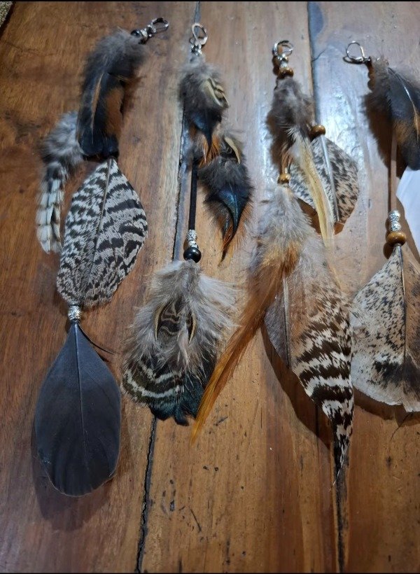 Producto - Aro solitario plumas