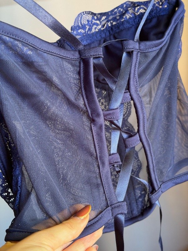 Producto - Corset azul noche - 8