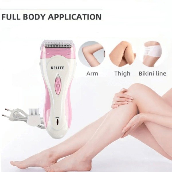 Producto - DEPILADORA CORPORAL KELITE (ROSA/DORADO)