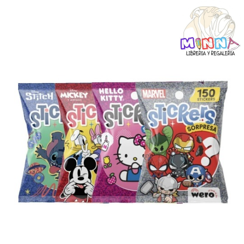Producto - Stickers sorpresa wero