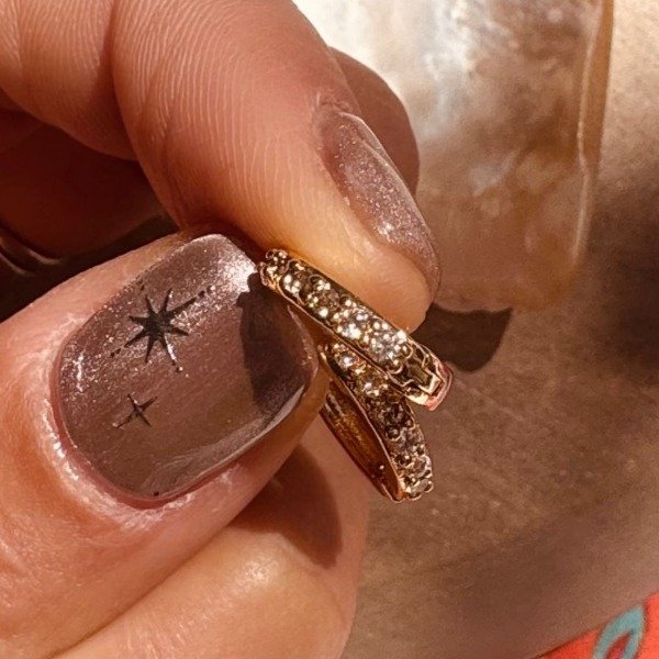 Producto - Aros Shine Dore