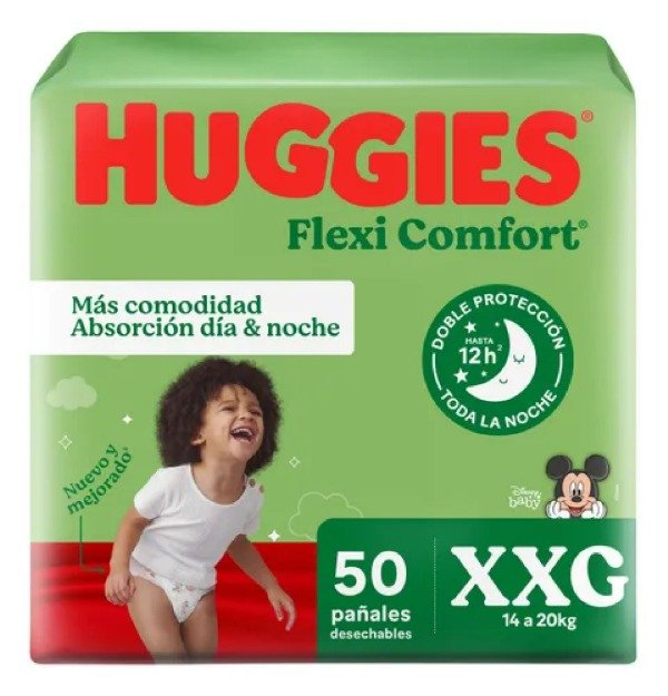 Producto - Huggies Flexi Confort xxg 50