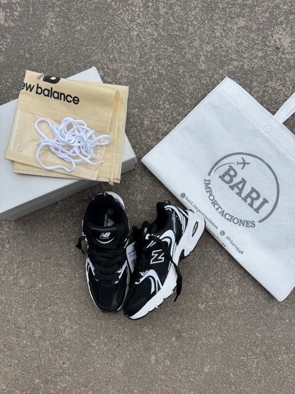 Producto - NEW BALANCE 530 NEGRO/BLANCO